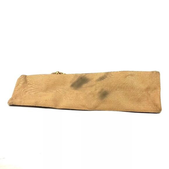 CHANEL With vintage pouch CC Tote Bag Chain Bag Shoulder Bag Canvas Beige/Black - Picture 15 of 15